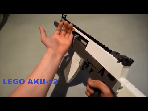Battlefield 4: LEGO AKU-12 | Jim's Lego Guns
