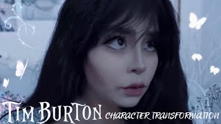 Tim Burton Character Transformation | Makeup Tutorial Tim Burton Character Transformation | Makeup Tutorial