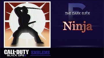 Black Ops 2 Emblem - Ninja