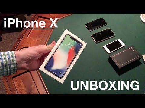iPhone X Unboxing and Initial Setup! First Impressions