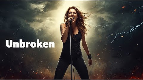 _.neonmirage._ – Unbroken (Official Music Video | Emotional Rock Anthem)