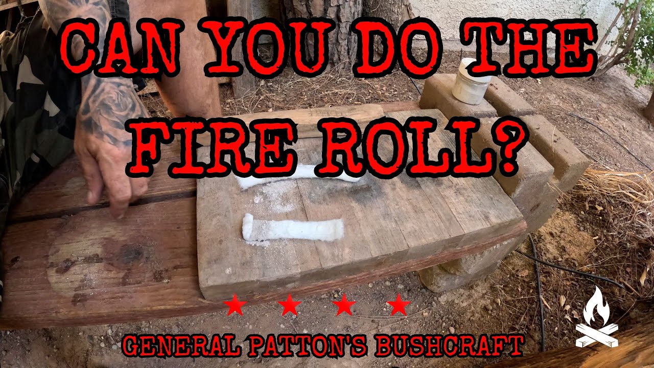 Fire Roll CAN YOU DO THE FIRE ROLL? #campfire #fire - YouTube