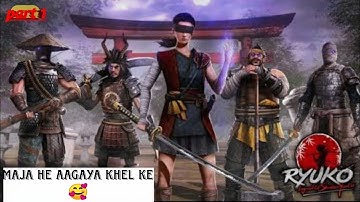 ryuko game play part 1 | Ninja ryuko gameplay part 1 | shadow Ninja gameplay