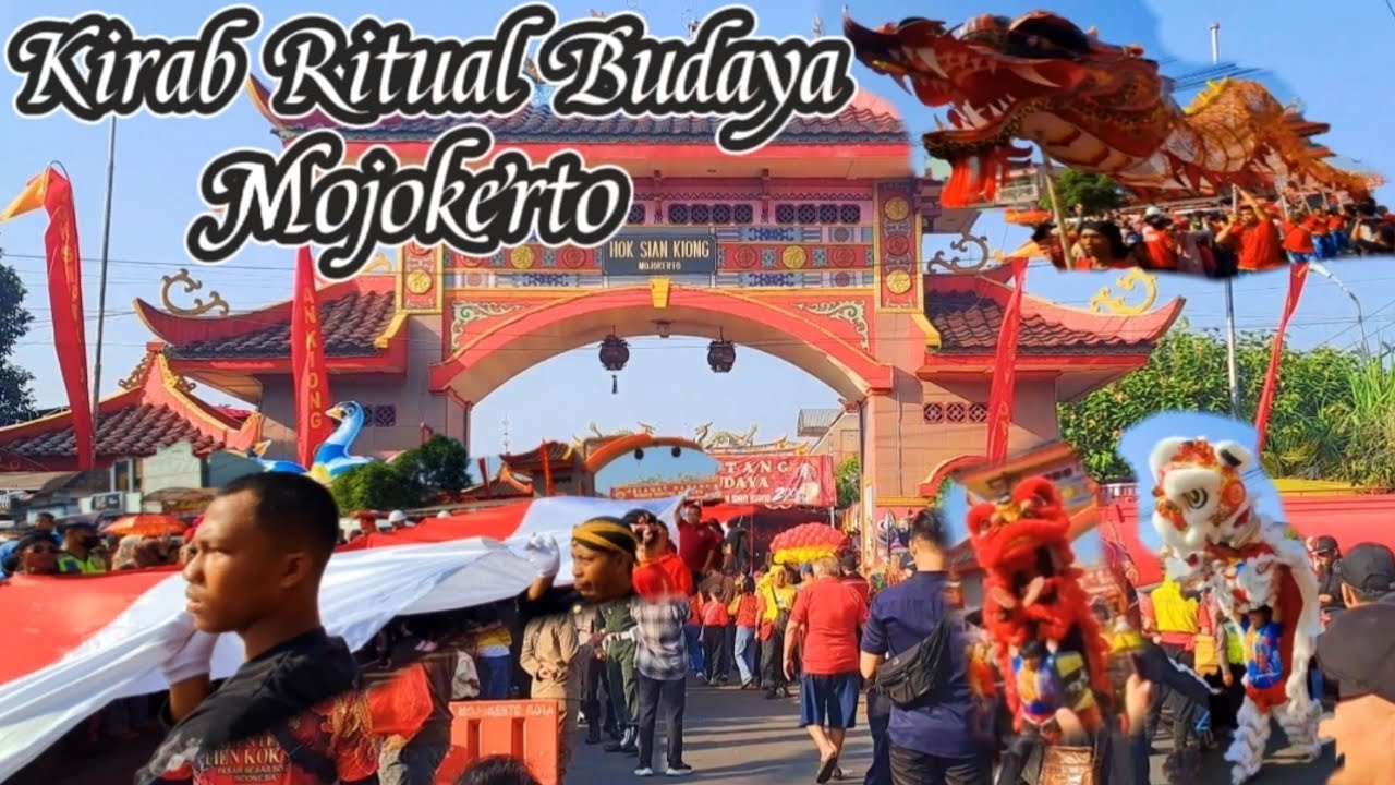 Kirab Ritual Budaya Mojokerto 2023 | HUT Klenteng Hok Sian Kiong 200th