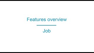 AppsBuilder.PRO Features overview   Job   Editor Side