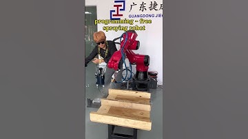 Spraying robot that can be learned in one minute #Easy to operate welding robot #industrial robot
