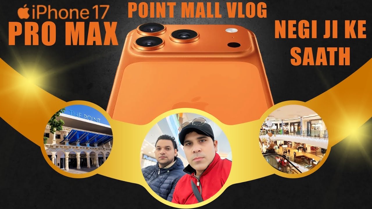 “Point Mall में क्या हुआ 😱 | Negi Ji + iPhone 17 Pro Max”|| daily lifestyle vlogs || pahadi chefs 