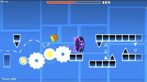 "AETHER" Preview layout 1 | Geometry Dash 2.2.