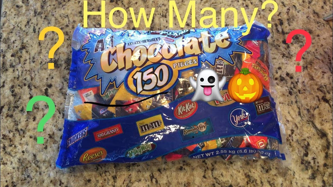 Great Costco Halloween Candy Bag! Only a few York's and plain