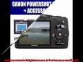 Canon - Powershot 12.1-megapixel digital camera - black