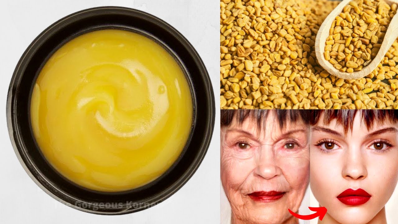 DIY Fenugreek Cream / मेथी दाना Cream Skin Whitening & AntiAging