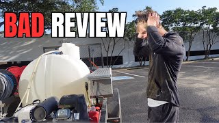 Day In My Pressure Washing Business | First 1 Star Review...
