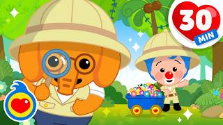 Plim Plim Y Nesho 🐘🎶 Canciones Infantiles Para Jugar Y Divertirse (30 Min) | Plim Plim