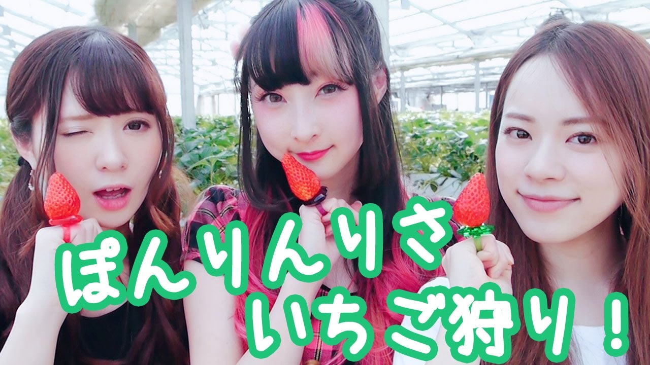 【ぽんりんりさin埼玉！】じゃらんでいちご狩り！