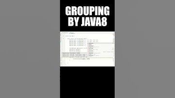 Stream api grouping by java 8 question #shorts #java #interview