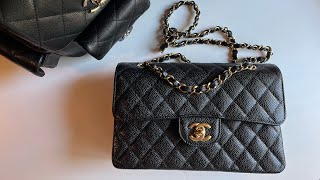 Unboxing Chanel Classic Flap Black Caviar Small GHW