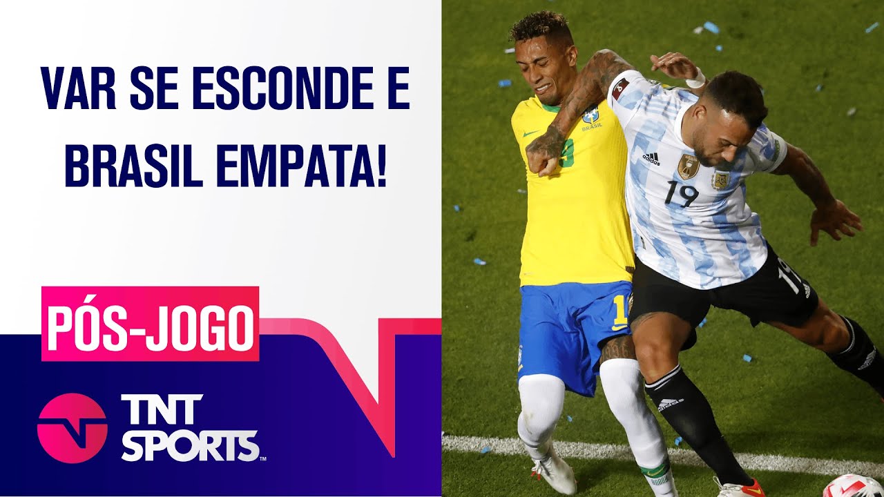 BRASIL EMPATA COM A ARGENTINA EM JOGO COM VAR OMISSO | ELIMINATÓRIAS DA COPA DO MUNDO