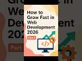 Web Dev MYTHS Busted! 3 Huge Misconceptions That Are Wasting Your Time #feedshorts #shortsfeed #feed