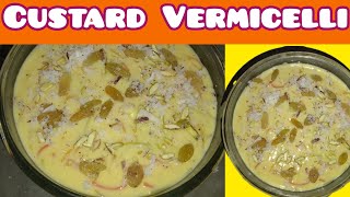 Custard Seviyan Dessert Recipe - Custard Vermicelli Recipe - Seviyan Special Recipe | Lab e Shirin