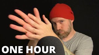 The Best ASMR Hand Sounds Compilation for Sleep / 1 Hour / NO TALKING