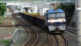 2018/06/12 JR貨物 8090レ(レール輸送) EF210-108[吹]＋日鐵チキ12B