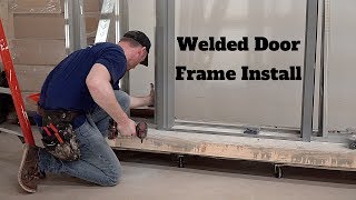 How To: Welded Door Frame Install by Mitchell Acoustical 107,474 views 5 years ago 12 minutes, 43 seconds