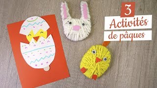 Lapin de Pâques à réaliser (Dès 2 ans et demi) –