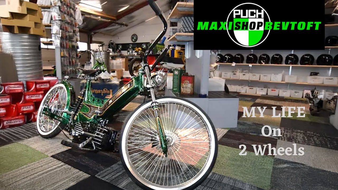 MY LIFE ON 2 WHEELS!!. PUCH MaxiShopBevtoft.dk
