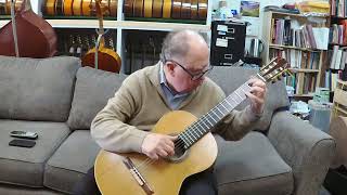 2010 Stephen Connor Classical Guitar No. 214 Allemand 3rd Cello Suite J. S. Bach