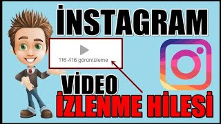 ınstegram video izlenme hilesi!!!