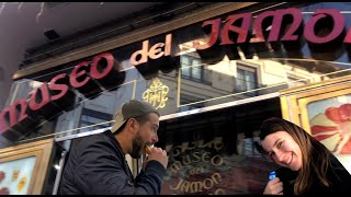 VISITANDO el #MUSEO DEL JAMON en #MADRID y el TEMPLO DE DEBOD