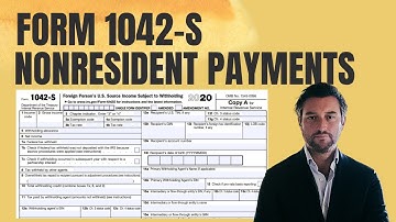 How to Complete IRS Form 1042-S for Payments to Nonresidents