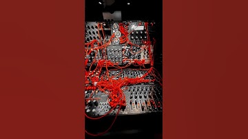 Today a Red patch #techno #modularsynth #eurorack