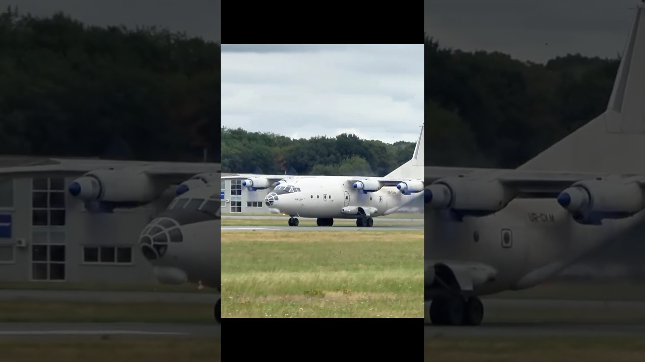 Cavok Air AN-12 UR-CKM – Classic Heavy Lifter in Action