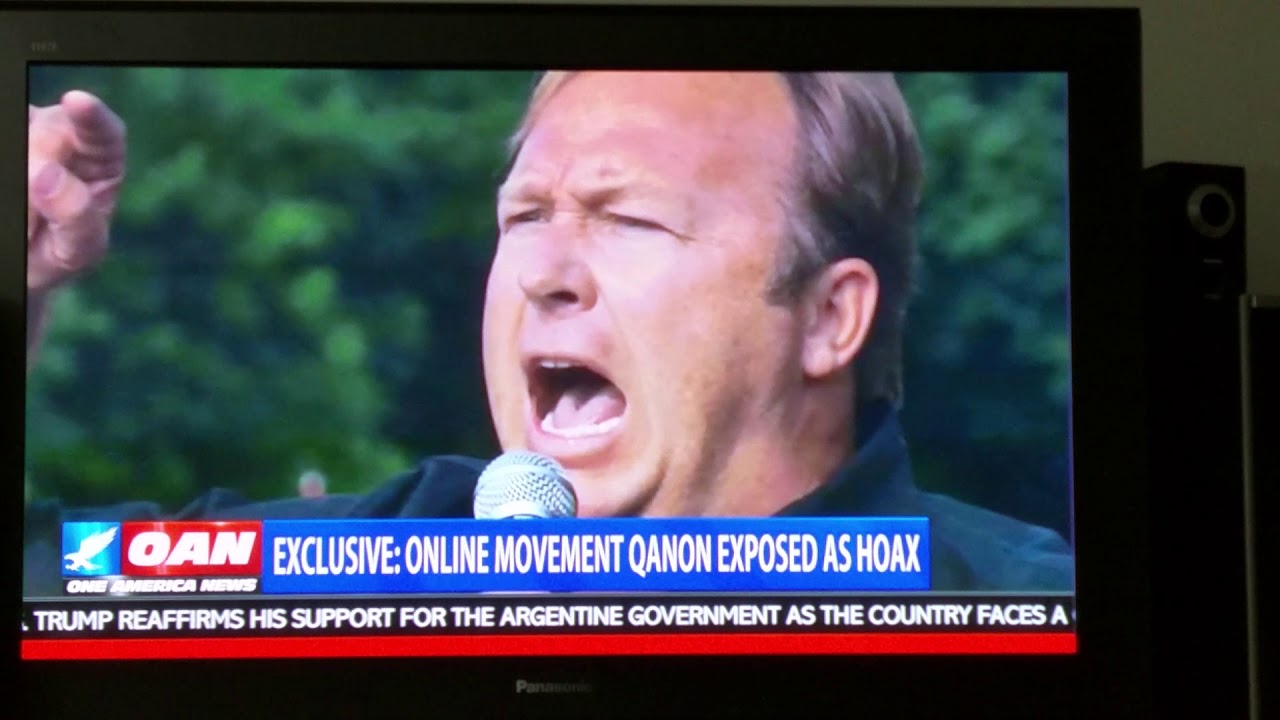 Q anon exposed as hoax by right leaning One America News YouTube