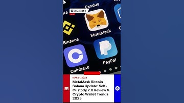 MetaMask Bitcoin Solana Update: Self-Custody 2.0 Review & Crypto Wallet Trends 2025