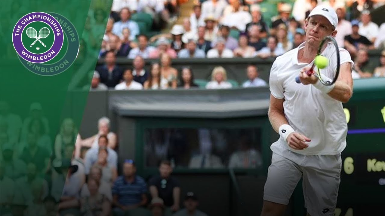 Kevin Anderson turns ambidextrous in astonishing point | Wimbledon 2018