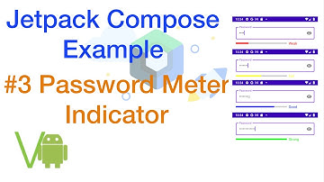 Jetpack compose - Ex #3 How to implement password strength indicator?