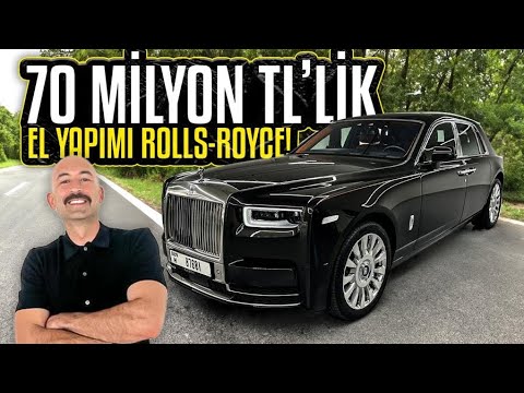 Rolls Royce Phantom 🔥 70 MİLYON TL’LİK EL YAPIMI ARABA!