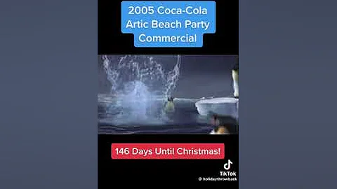 Coca-Cola polar bear 🐻‍❄️ commercial with penguins 🐧 Arctic Party 🥳 2005,http://www.youtube.com