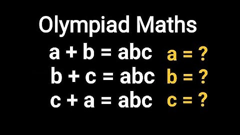China |Can you solve this| Math Olympiad|