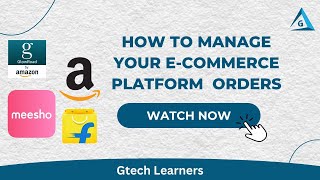 How to manage your E-commerce platform  orders - Manage orders & inventory #ecommerce #youtube screenshot 1
