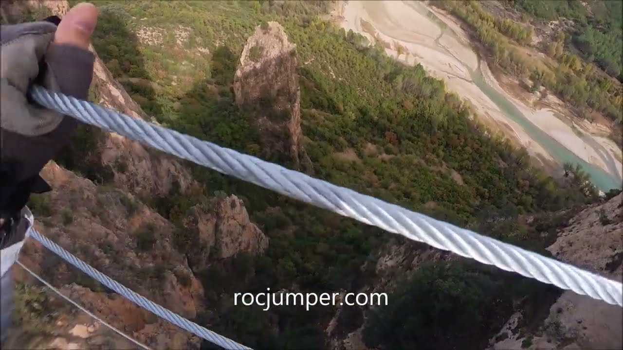 Vía Ferrata Lo Pas de la Savina K4 (Estopiñán del Castillo, Huesca) by RocJumper