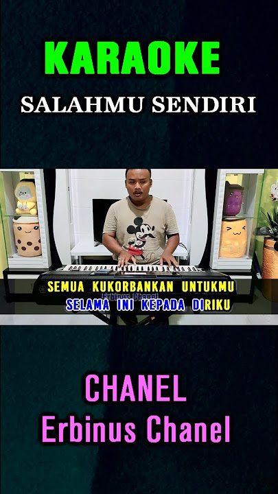 SALAHMU SENDIRI -  #karaoke #shortvideo  #erbinuschanel #cover