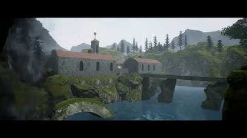 Gothic 2 Klasztor Innosa/ Gothic 2 Monastery in Unreal Engine 4