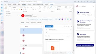 Office Add-In TransfertPro Outlook 365 (APP)