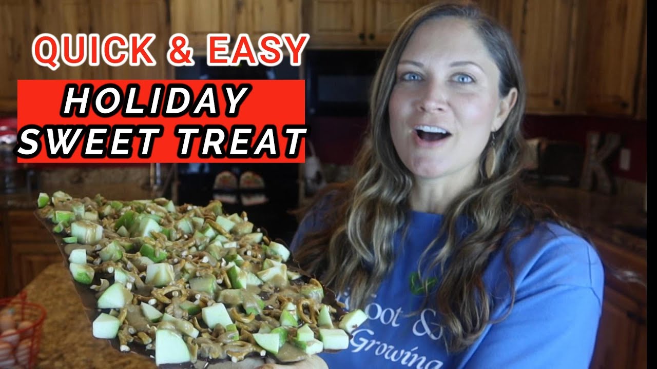 QUICK & EASY HOLIDAY SWEET TREAT THANKSGIVING OR CHRISTMAS DESERT - YouTube