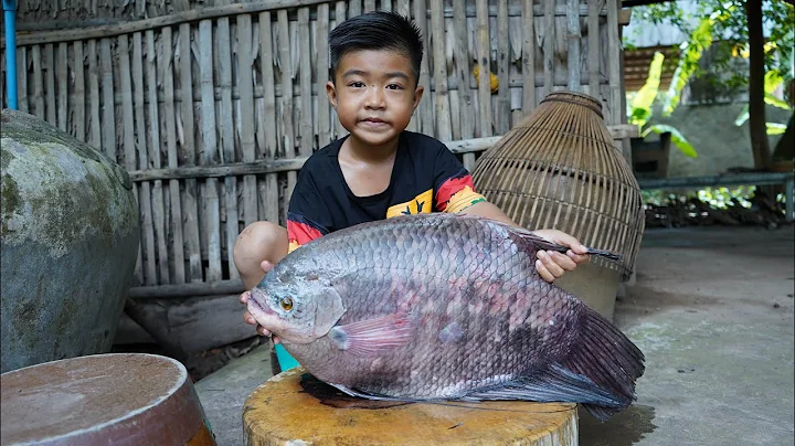 Chef Seyhak cook giant fish with confidence / It is called ear elephant fish - DayDayNews