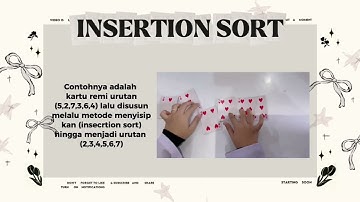 Tugas Kelompok Informatika: Algoritma Pengurutan | Bubble Sort | Insertion Sort 