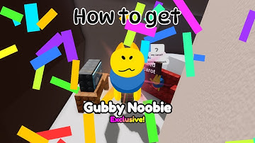 How to get Gubby Noobie in Find The Noobies Morphs (Roblox)